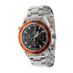 Omega Seamaster Planet Ocean Automatic Black Dial with Orange Bezel