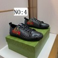 Gucci Printed cowhide casual shoes-4 colors